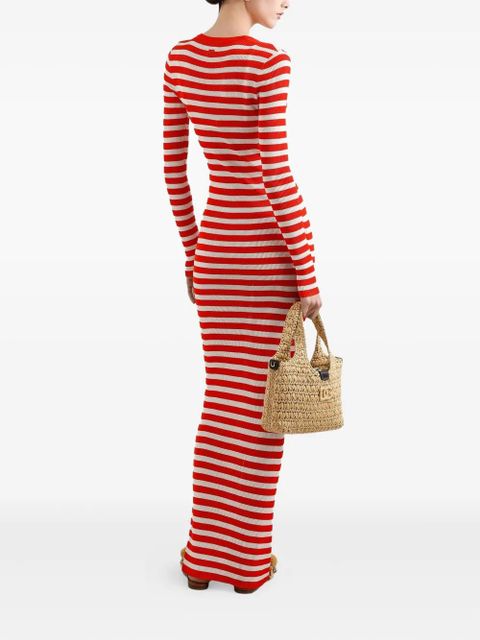 Dolce & Gabbana striped knitted dress - Red - zdjęcie produktu nr 2