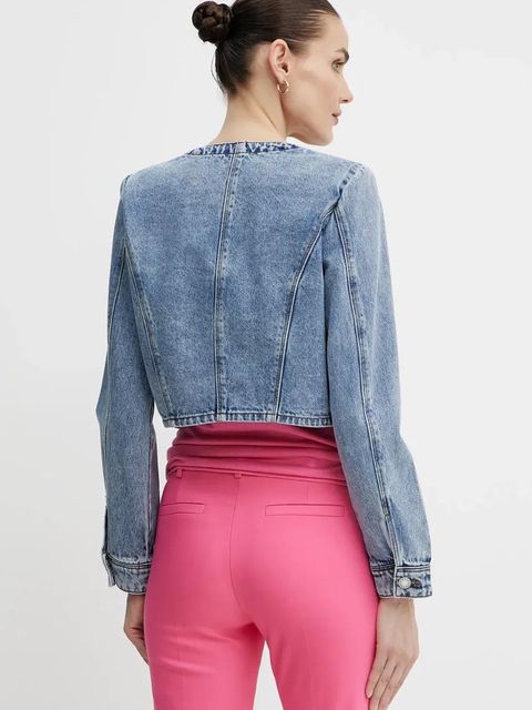 Morgan kurtka jeansowa VCHARME kolor niebieski przejściowa VCHARME