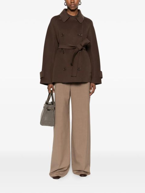Max Mara Louise peacoat - Brown