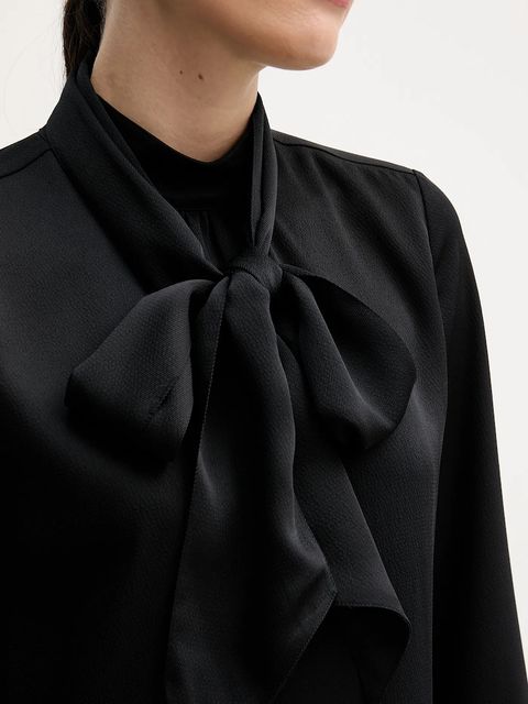 Marc Aurel sukienka kolor czarny mini prosta 6584-2010-93474 - zdjęcie produktu nr 2