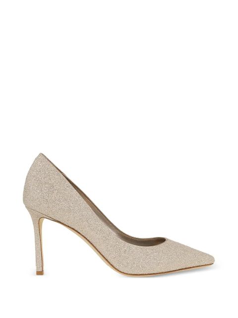 Jimmy Choo metallic heeled pumps - Neutrals - zdjęcie produktu nr 1