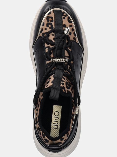 Liu Jo sneakersy LJ01 02 damskie kolor czarny BF5019PX791S1068