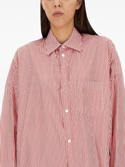 Balenciaga striped shirt - Red