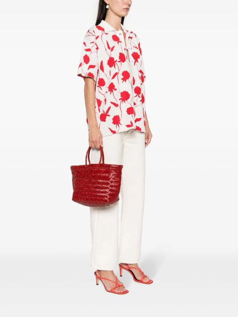 DRAGON DIFFUSION small Triple Jump tote bag - Red - zdjęcie produktu nr 2