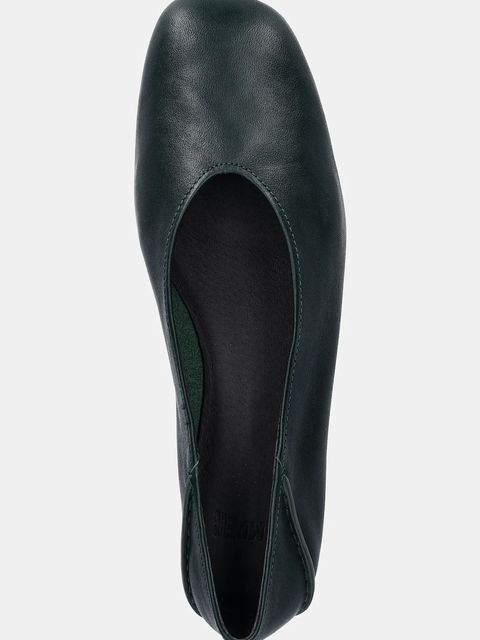 Camper baleriny skórzane Casi Myra kolor zielony K201253-042