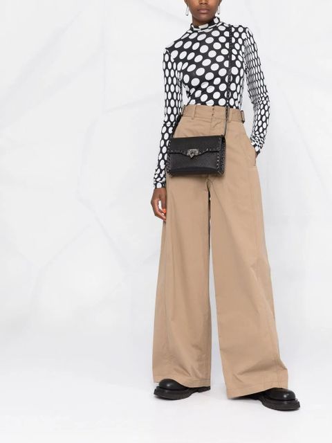 Valentino Garavani small Rockstud cross body bag - Black - zdjęcie produktu nr 2