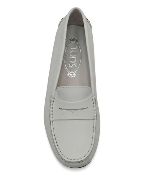 Tod's Gommino Bubble in suede loafers - White