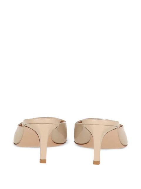 Gianvito Rossi pointed-toe mules - Pink