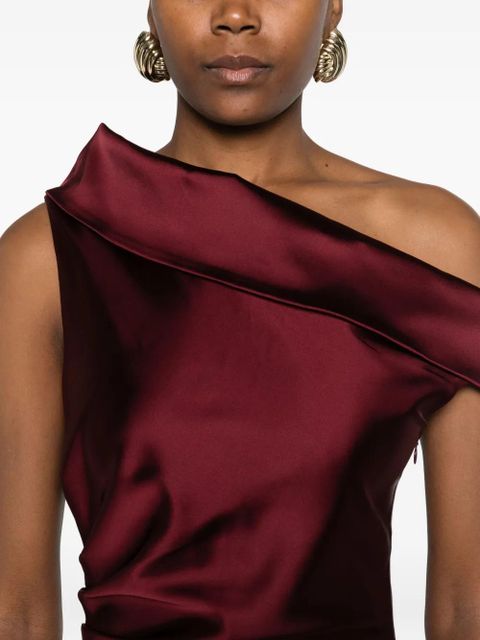 Max Mara Opaco gown dress - Red