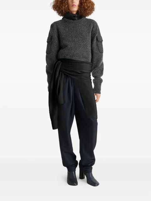 LEMAIRE cargo-pockets sweater - Grey - zdjęcie produktu nr 2