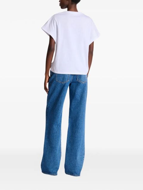 Balmain printed T-shirt - White