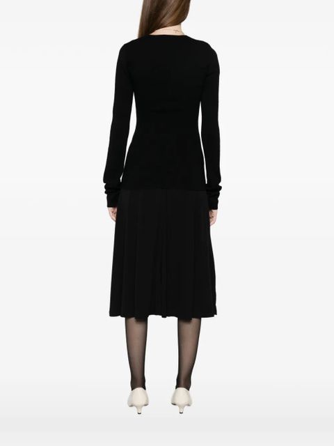 TOTEME merino knit sweater - Black