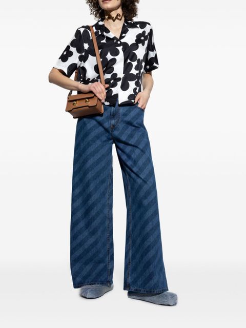 Marni floral-print shirt - Black - zdjęcie produktu nr 2