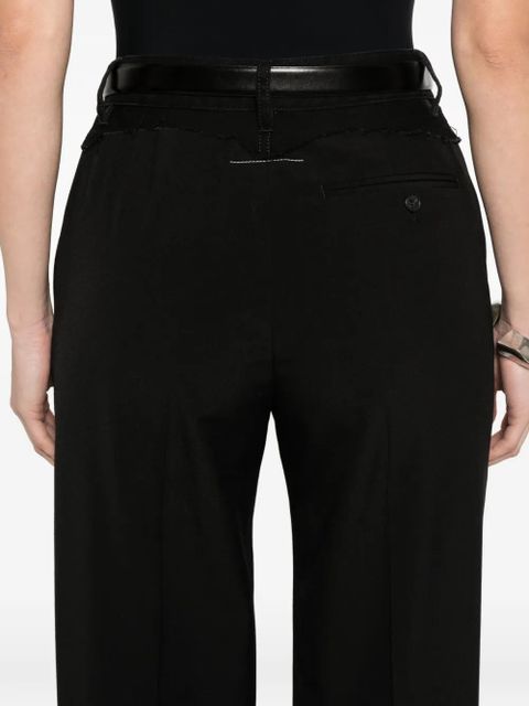 MM6 Maison Margiela high-waisted trousers - Black