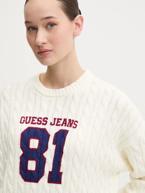 Guess Jeans sweter bawełniany