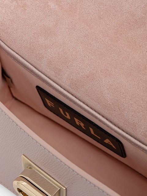 Furla torebka skórzana kolor różowy BAFKACO ARE000 2814S