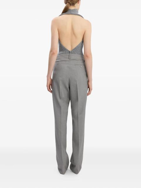 Victoria Beckham drop-waist straight-leg trousers - Grey - zdjęcie produktu nr 2