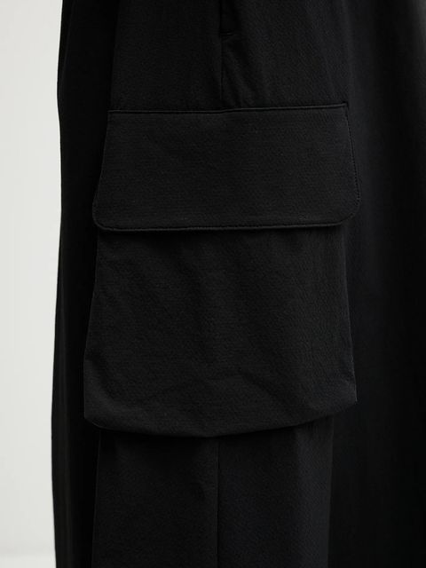 adidas spódnica City Tech kolor czarny midi rozkloszowana JM8438