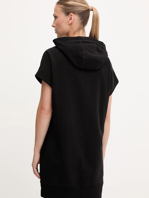 Dkny sukienka kolor czarny mini prosta DP5D4908 - zdjęcie produktu nr 2