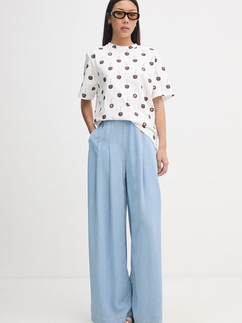 Stine Goya t-shirt basic damski bawełniany - zdjęcie produktu nr 1