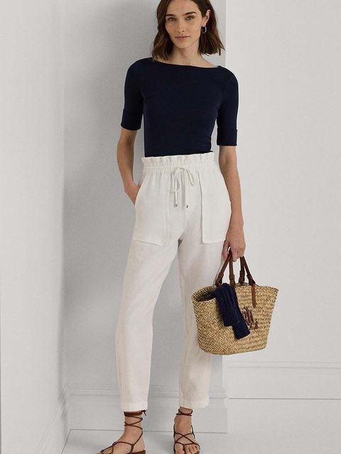 Lauren Ralph Lauren t-shirt 200654963079 damski kolor granatowy