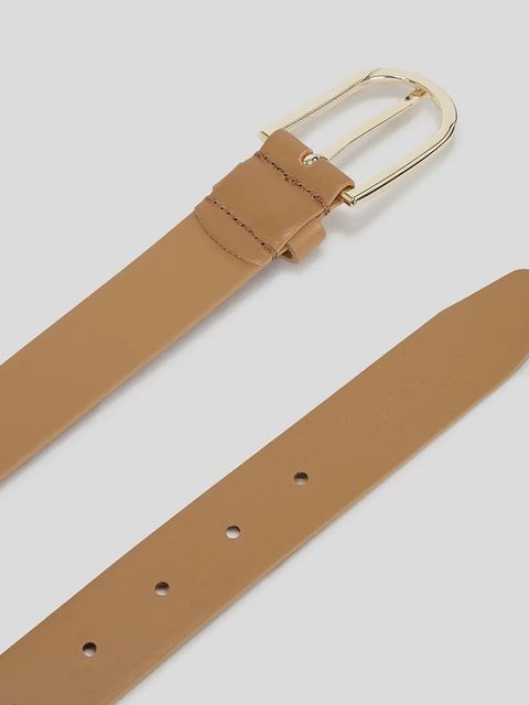 Karl Lagerfeld pasek skórzany K/AUTOGRAPH