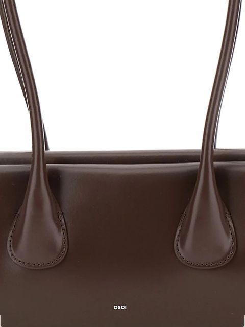 Osoi leather shoulder bag - Brown