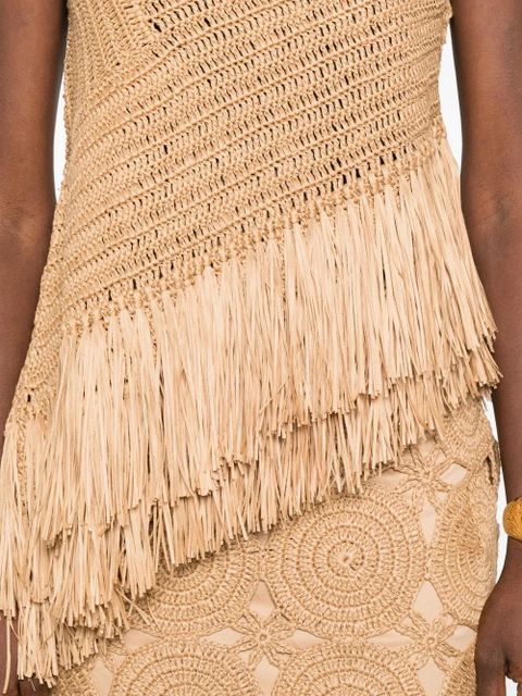 Simon Miller Beja crochet sleeveless top - Neutrals