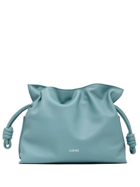 LOEWE medium Flamenco clutch bag - Blue - zdjęcie produktu nr 1