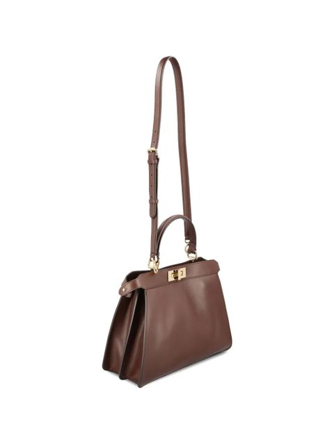 FENDI medium Peekaboo ISeeU tote bag - Brown