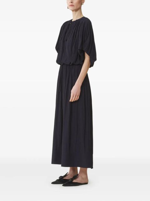 Lanvin pleated maxi dress - Black