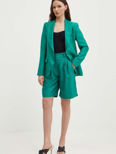 La Petite Française szorty z domieszką lnu SAVOUREUX - zdjęcie produktu nr 1