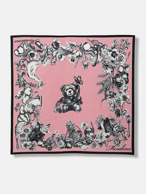 Moschino chusta jedwabna - zdjęcie produktu nr 1