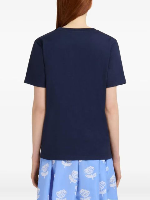 Marni logo-printed t-shirt - Blue