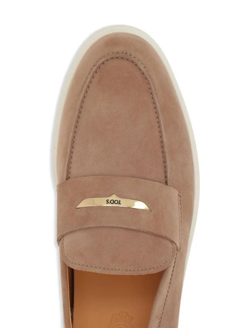 Tod's suede loafers - Brown