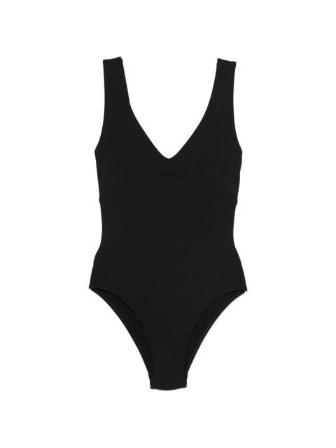 ERES V-neck swimsuit - Black - zdjęcie produktu nr 1