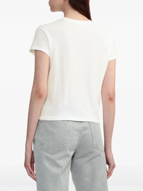 AGOLDE adine shrunken tee - Neutrals