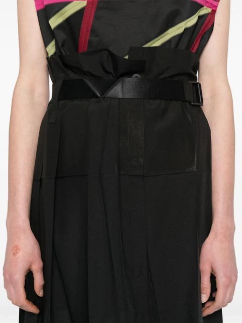 132 5. Issey Miyake pleated skirt - Black