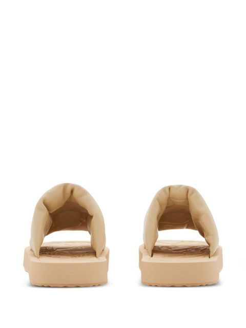 Burberry EKD Slab slides - Neutrals