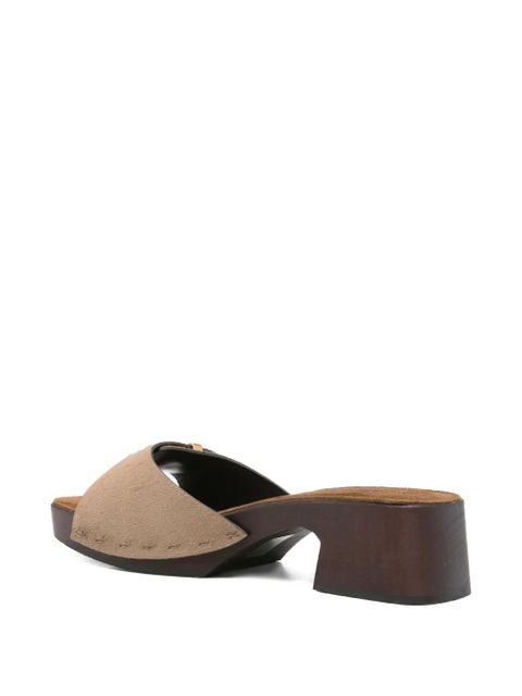 KHAITE 50mm Britt sandals - Neutrals
