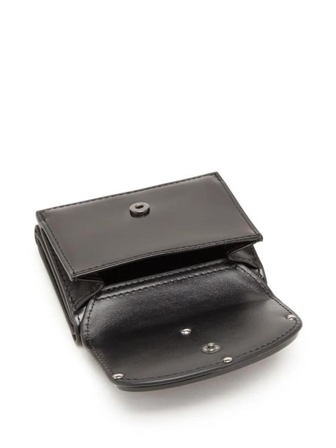 Diesel 1dr patent-leather wallet - Black
