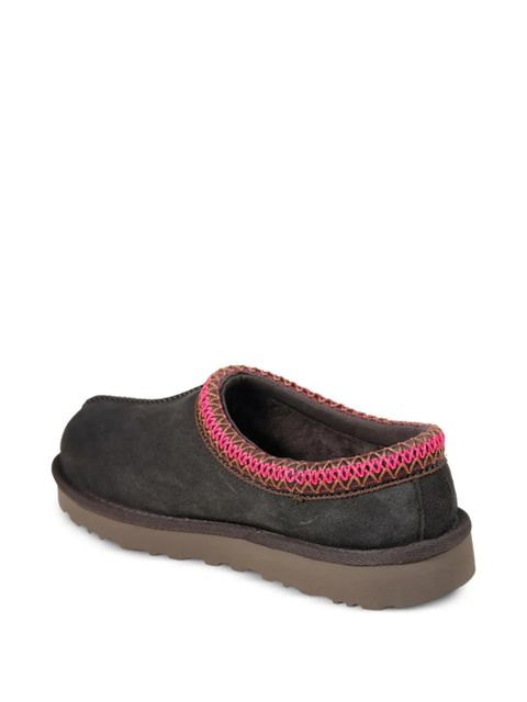 UGG Tasman II embroidered trim slippers - Grey