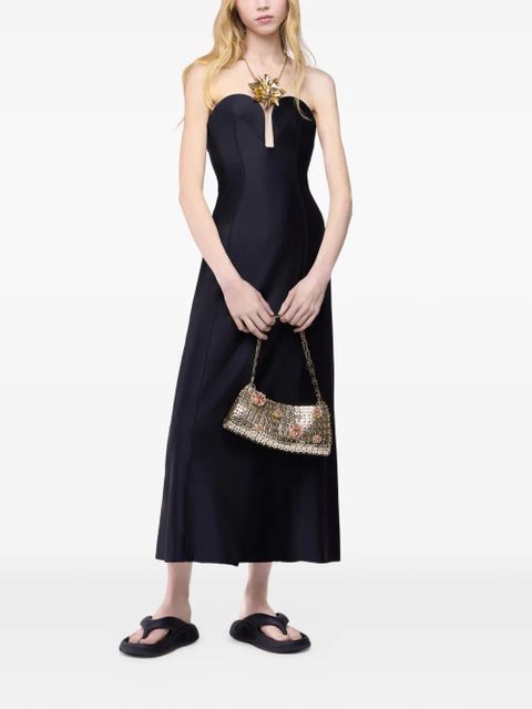 Rabanne heart-shaped midi dress - Black - zdjęcie produktu nr 2