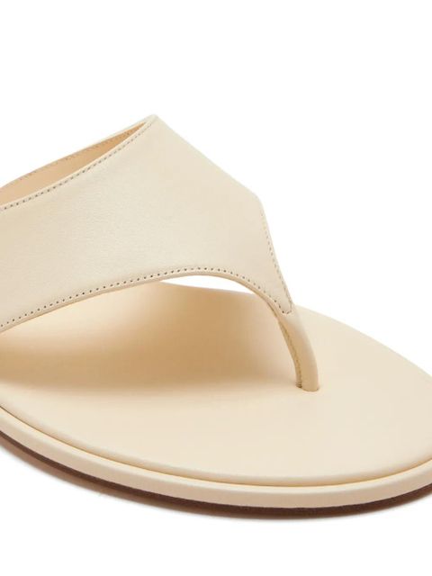 Aeyde leather sandals - Neutrals - zdjęcie produktu nr 2