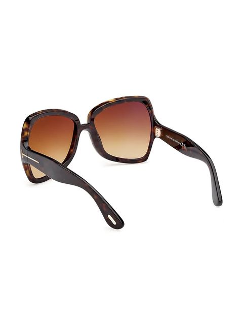 Tom Ford okulary przeciwsłoneczne damskie kolor brązowy FT1222_6052F