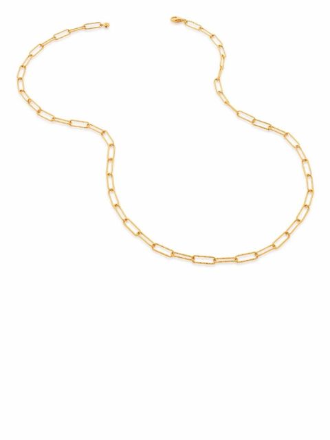 Monica Vinader Alta textured chain necklace - Gold - zdjęcie produktu nr 1