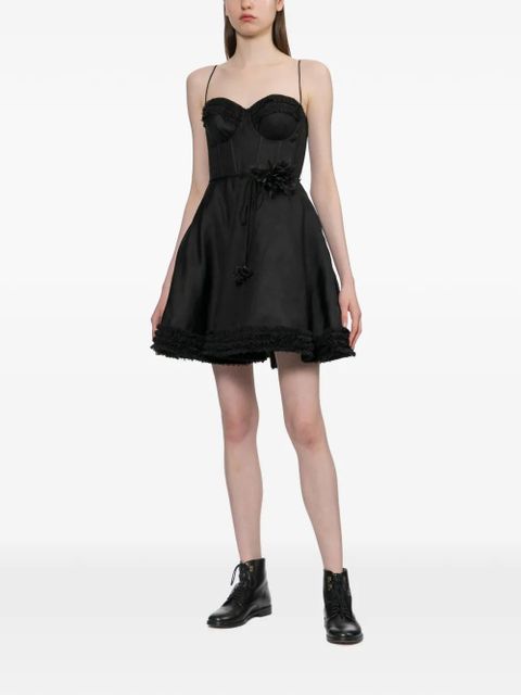 ZIMMERMANN Luna mini dress - Black