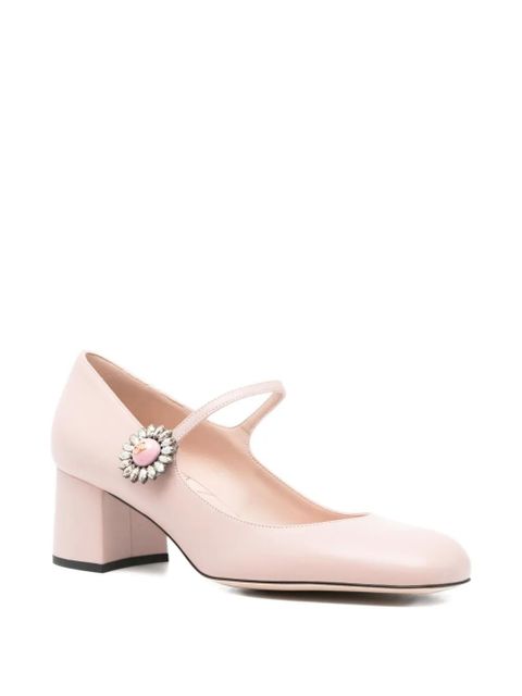 Valentino Garavani 55mm Daisy Jewel pumps - Pink