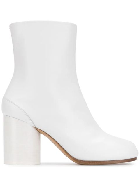 Maison Margiela Tabi 80mm leather ankle boots - White - zdjęcie produktu nr 1