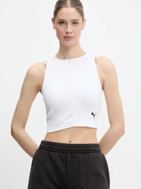 Puma top kolor biały 629765
